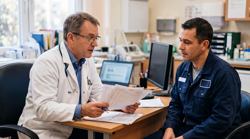 Qual a diferença entre Médico do Trabalho e Examinador?